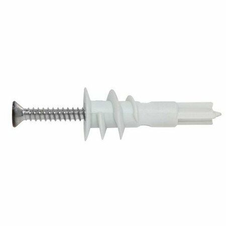 HILLMAN Screw Anchor, 1-1/4" L, Nylon, 5 PK 41443